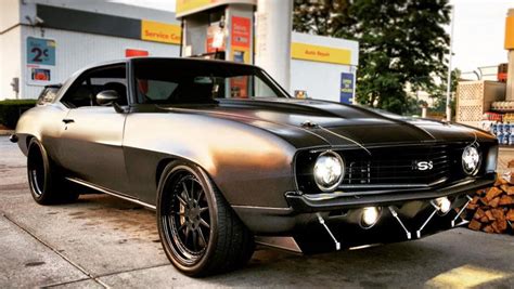 Custom 1969 Chevy Camaro in Grey ‘Stealth Wrap’ - ModifiedX