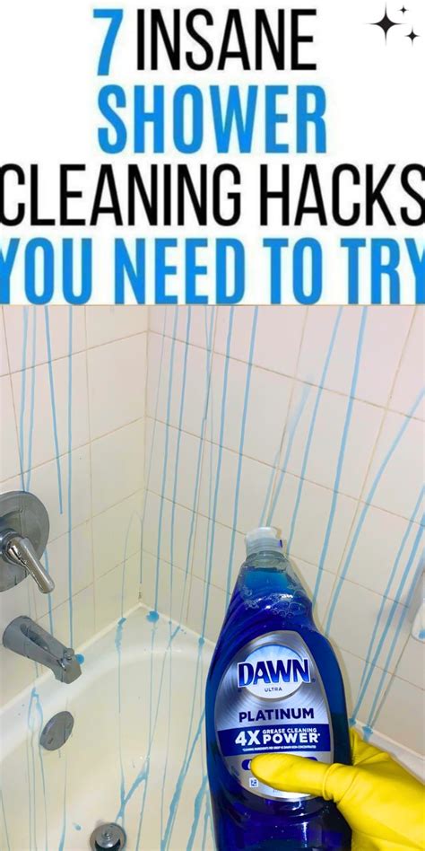 7 Incredible Shower Cleaning Hacks You Need To Know Shower Cleaning Hacks Homemade Shower