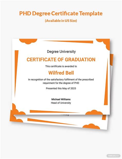 Bachelor Degree Certificate Template in Word, Pages, Publisher, Google ...