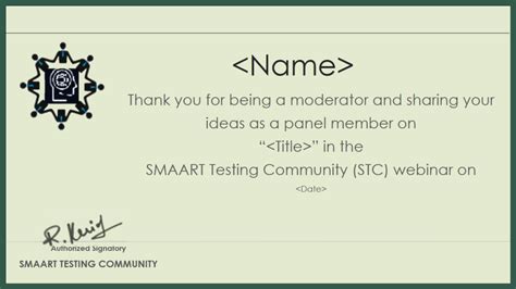 Introducing Smaart Certificates Smaart Testing Community Blogs