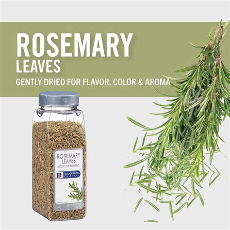 mccormick culinary dried rosemary leaves  oz premium seasoning herb