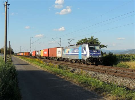 Hohberg 12 August 2022 RTB Cargo 186 297 Mit KLV Unterwegs In