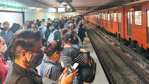 Hay Marcha Lenta En Cuatro L Neas Del Metro Cdmx Por Lluvias