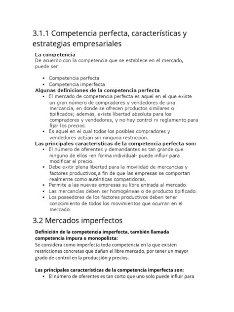 Unidad 3 Estructura De Mercados Descargar Gratis Pdf Oligopolio