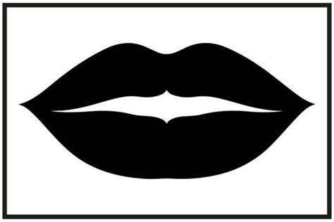 Female Lips Vector Silhouette Graphic by N-paTTerN · Creative Fabrica