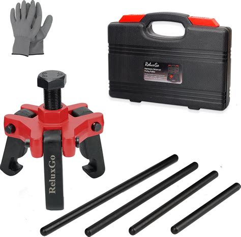 Harmonic Balancer Pulley Puller Set Adjustable Jaw Puller Tool For