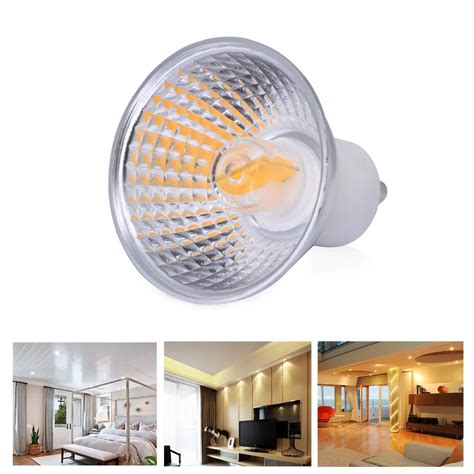 YWXLight High Power 5W GU10 Light Cup MR16 GU5 3 COB LED Light Cup