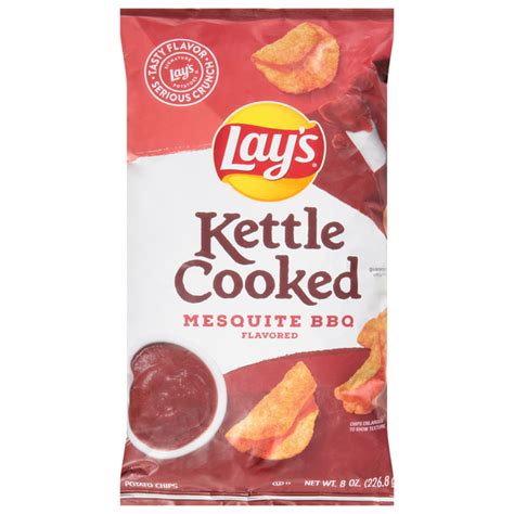 Save On Lays Kettle Cooked Potato Chips Mesquite Bbq Order Online Delivery Food Lion