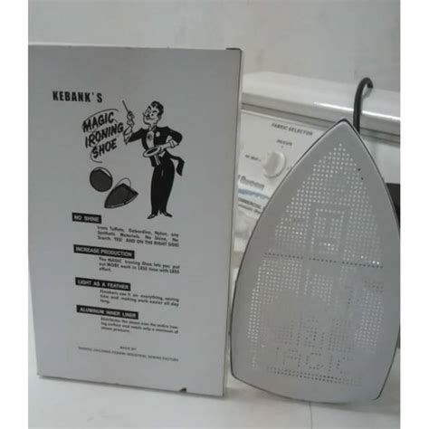 Teflon Silver Star Electric Steam Iron Shoes Teflon Silver Star