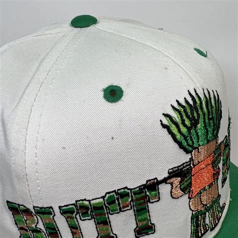 Vintage S Butt Naked Fishing Trolls Snapback Hat Cap Gem