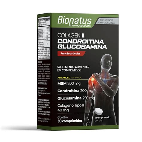 Bionatus Colagen II Condroitina Glucosamina Bioflora