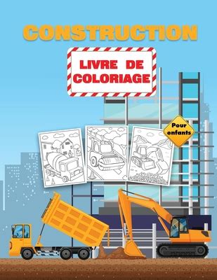 Construction Livre De Coloriage Pour Enfants Livre De Coloriage De V