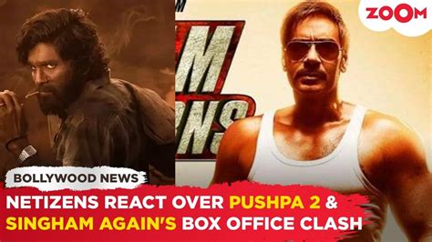 Pushpa V S Singham Again Netizens React To The Mega Clash Of Allu