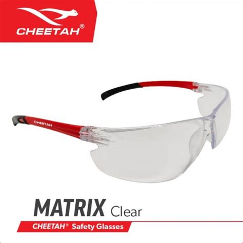 Kacamata Safety Cheetah Matrix Clear Pusat Alat Safety Di Jakarta