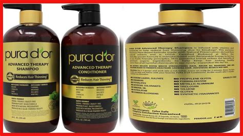 Great Product 24 Fl Oz Shampoo 24 Fl Oz Conditioner Pura Dor