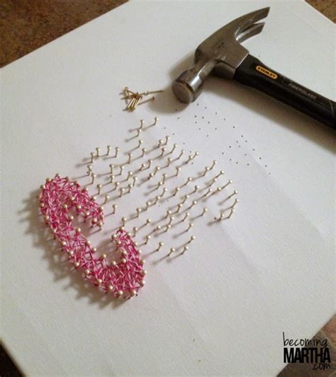 Baker's Twine String Art - The Simply Crafted Life