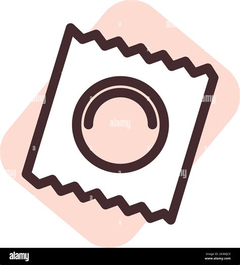 Condom Package Illustration Vector On A White Background Stock Vector