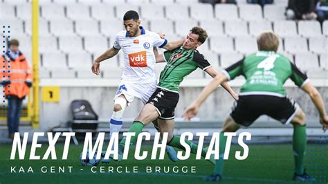 Next Match Stats KAA Gent Cercle Brugge KAA Gent Website