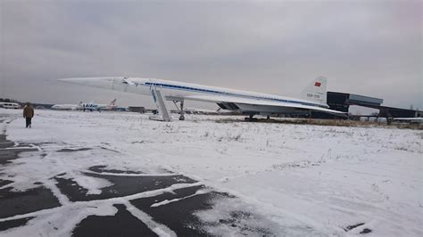 Sst Tupolev Tu 144d 77115 Aircraft On Display Zhukovsky