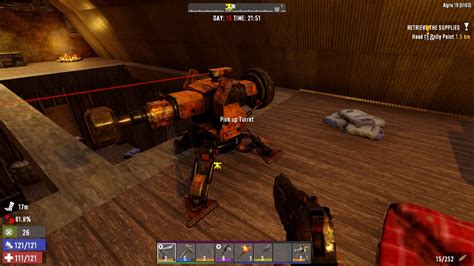 Unable to load bullets into robotic sledge turrets : r/7daystodie