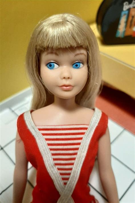 Vintage Mattel Skipper Barbie Teen Doll Blonde Long Hair Nude Hot Sex