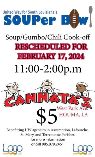 United Way Souper Bowl Cook Off Explore Houma