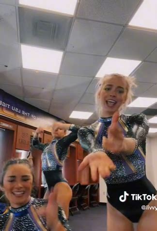 Olivia Dunne Shares Locker Room Dance With LSU Teammates Terez Owens