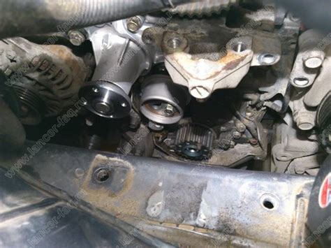 Замена ремня ГРМ Mitsubishi Lancer 9 1.6 — DRIVE2