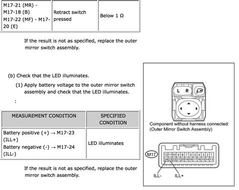 Toyota Power Mirror Switch Wiring Diagram Wiring Diagram