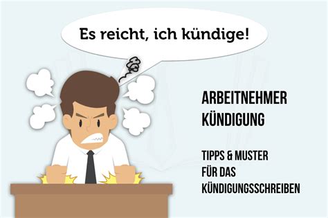 Kündigungsschreiben Gratis Muster Form Inhalt Tipps karrierebibel de