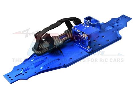 Traxxas Sledge Monster Truck Aluminum T Chassis Plate With Servo