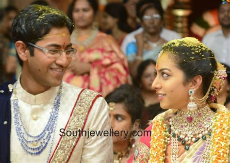 Nandamuri Tejaswini Wedding Photos - Indian Jewellery Designs