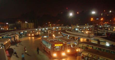 Tin Photo -Graphie: Bangalore 'Majestic' Bus Stand