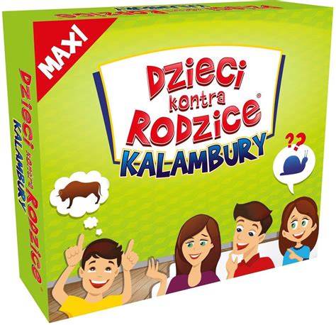 Kangur Dzieci Kontra Rodzice Kalambury Maxi Gra Dla Dziecka Ceny I