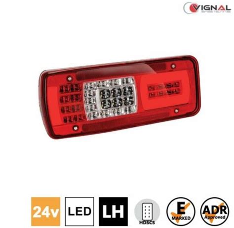 Vignal Lc Led Lh Rear Combination Light With Sm Npl Rear Hdscs