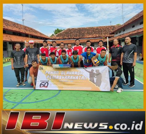 Pekan Olahraga Hari Bakti Pemasyarakatan Ke 60 Tahun 2024 Lapas Pati