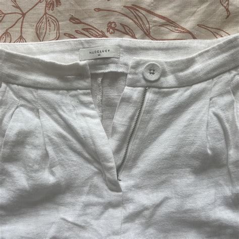 Nude Lucy Linen Pants In XS Depop