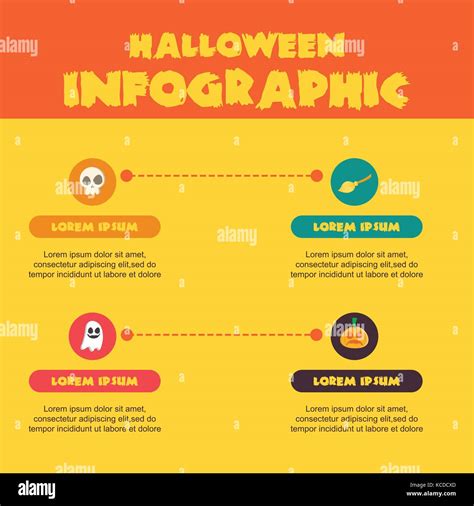 Halloween Infographic Style Design Vector Stock Vector Image And Art Alamy