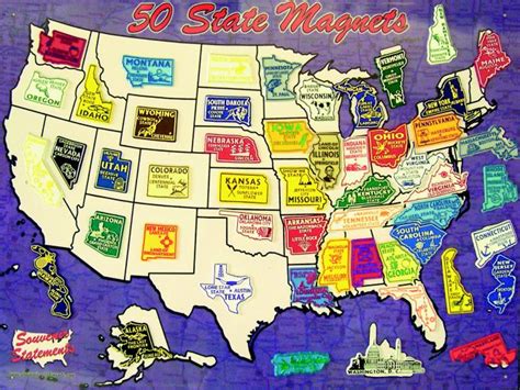 State Shaped Magnets Crw Flags Store In Glen Burnie Maryland