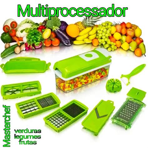 Fatiador Processador Triturador De Legumes Cortador Picador Frutas