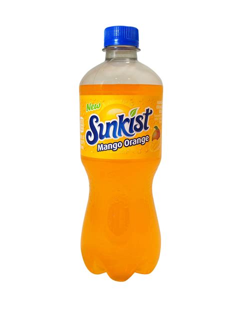 Fresh 20oz Sunkist Mango Orange Soda Soda Emporium