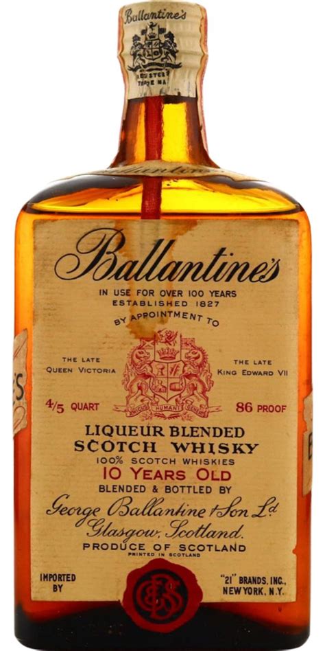 Ballantines 10 Year Old Ratings And Reviews Whiskybase