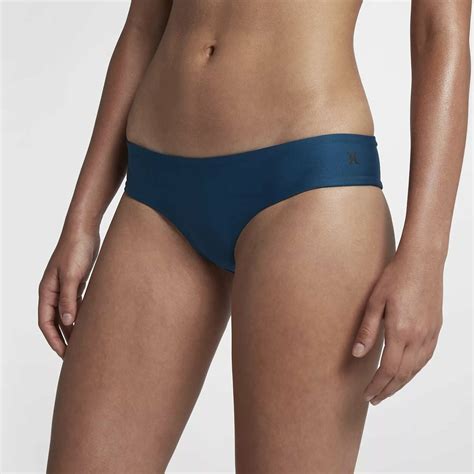 Hurley Women S Quick Dry Hipster Bikini Surf Bottom Blue Force EBay