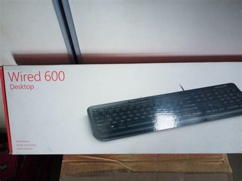 Microsoft Wired Keyboard 600, Computers & Tech, Parts & Accessories, Computer Keyboard on Carousell