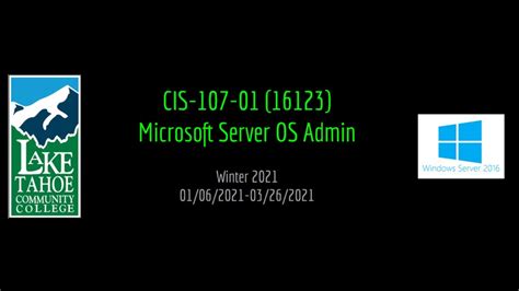 Microsoft Server OS Admin Ch 3 Installing Windows Server 2016 And