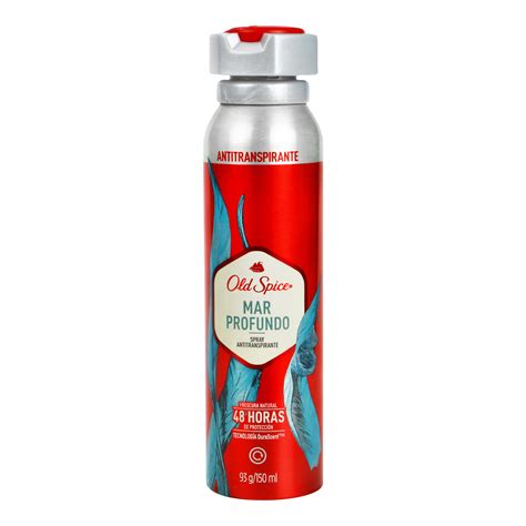 Antitraspirante En Spray Old Spice Mar Profundo 150 Ml DelSol