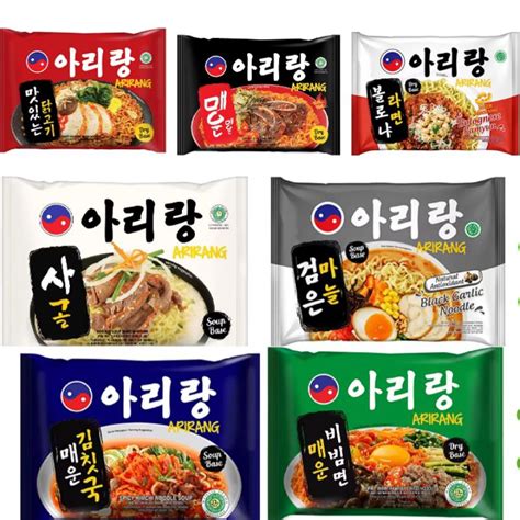 Arirang Korean Instant Noodles Spicy Bibim Ramyun Tasty Chicken Fried