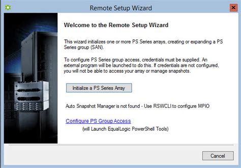 ‎configure Mpio Settings Missing From Remote Setup Wizard Dell