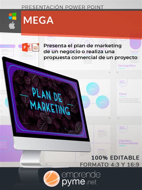 Presentación Plan de Marketing Smart Power Point para Marketing