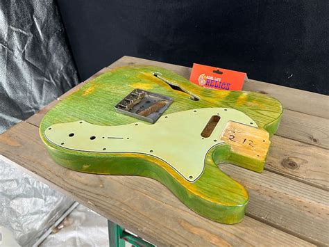 Real Life Relics Swamp Ash Custom Class 69 Tele® Body Trans Reverb